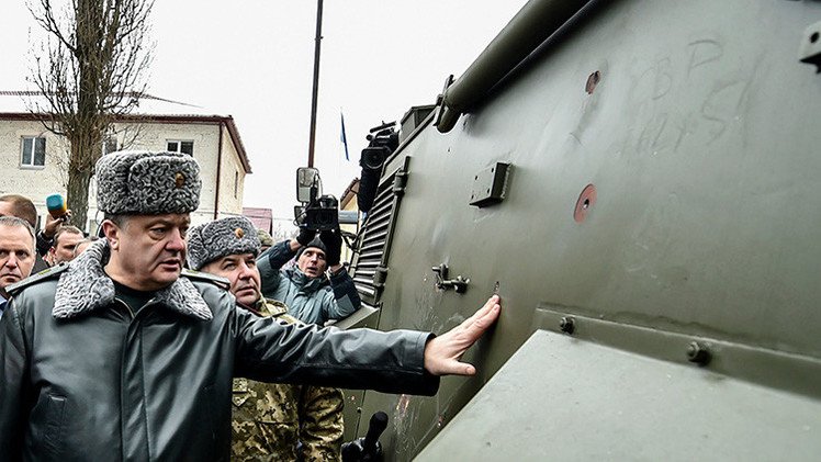 Un sitio web ucraniano pone en venta blindados entregados a Kiev por Reino Unido