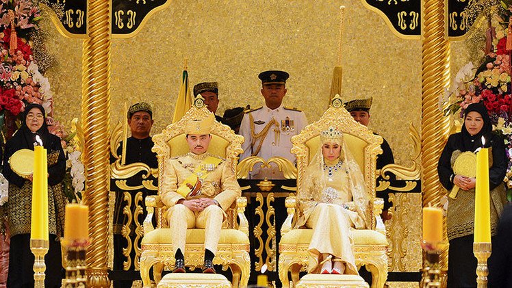 Fotos: Brunéi celebra una opulenta boda principesca