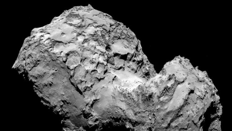 Revelan el principal secreto del cometa 67P/Churiúmov-Guerasimenko