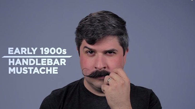 Un viaje por dos siglos de barbas y bigotes en dos minutos