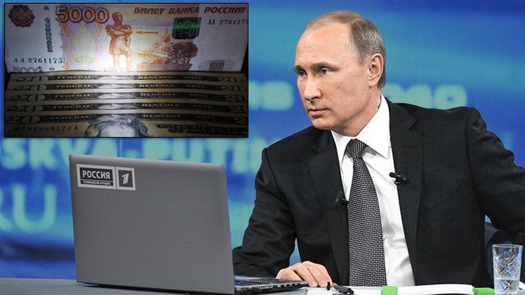 Putin: "Rusia ha sobrevivido la cúspide de los problemas en el sector financiero"