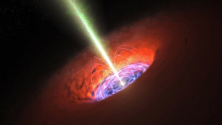 Científicos logran mirar en el 'corazón' de un agujero negro supermasivo 