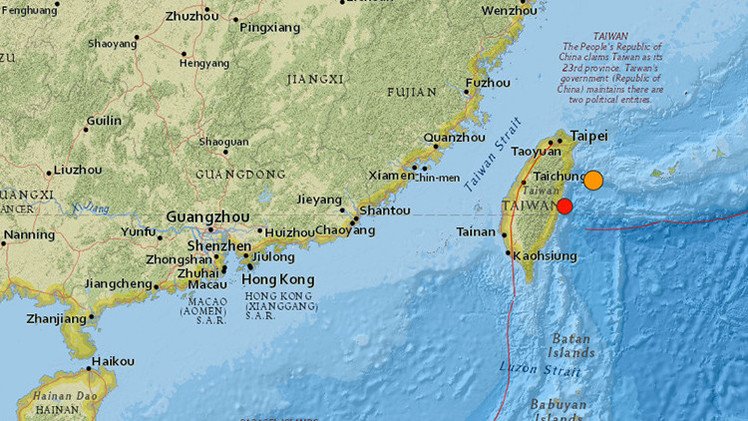 El segundo en las últimas horas: un fuerte terremoto vuelve a sacudir Taiwán