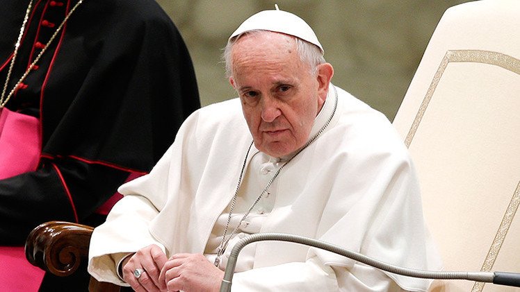 El papa Francisco condena las sanciones contra Rusia