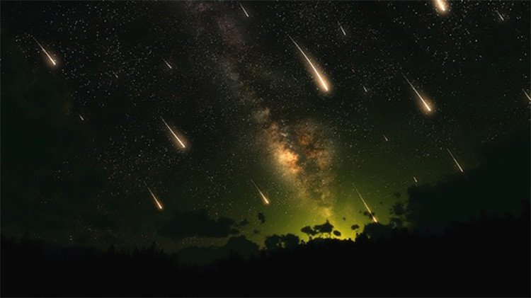 Una doble lluvia de meteoritos simultánea iluminará el cielo del planeta