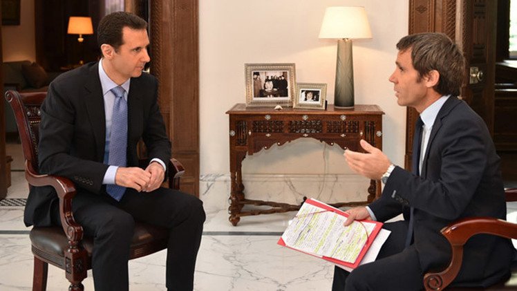 Al Assad: "Francia es un satélite de EE.UU. que apoya a terroristas en Siria"