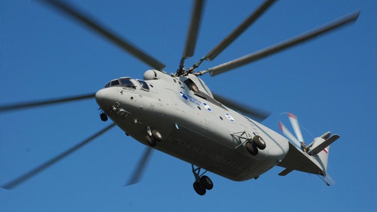 Rusia y China diseñarán un helicóptero pesado de enorme carga útil