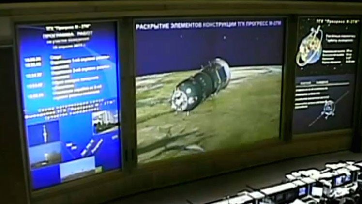 Publican un video con los inesperados movimientos de la nave espacial Progress M-27M