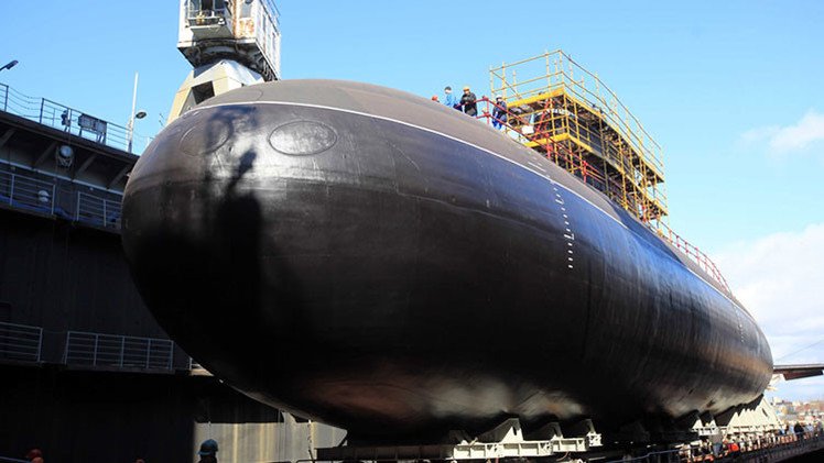 Video: Rusia bota su 'agujero negro', el submarino más silencioso en el mundo