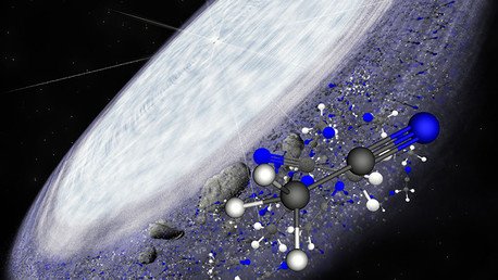 Hallan cerca de una estrella componentes esenciales para la vida