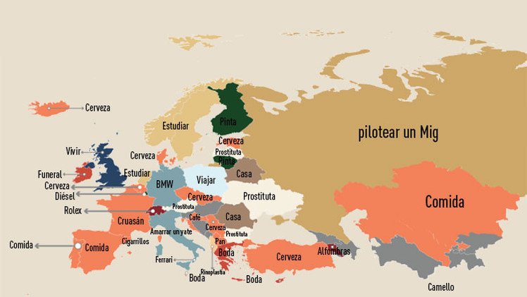 Mapa: Lo más buscado en Google en cada país