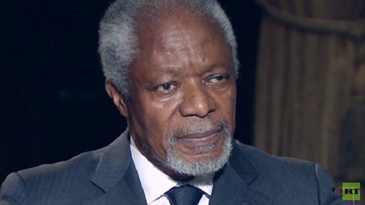 Kofi Annan: "No se puede disociar la situación actual en Irak de la intervención de EE.UU. en 2003"