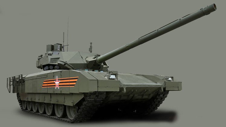 Fotos: Primeras imágenes del poderoso tanque T-14 Armata sin cubierta protectora
