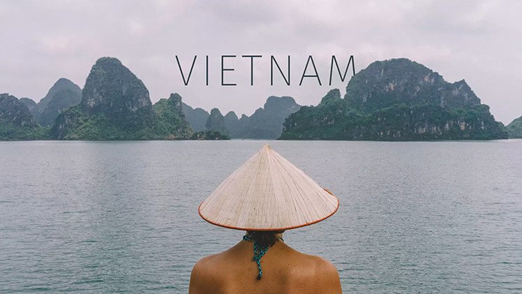 Vietnam de punta a punta en un imperdible video de 3 minutos