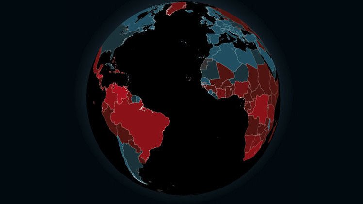Mapa interactivo: ¿cuáles son los países más violentos del mundo?