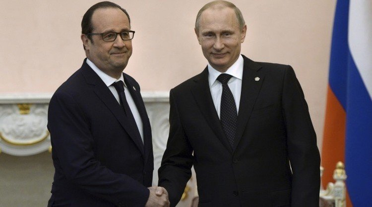 "Hollande debería tomar lecciones de presidencia de Putin"