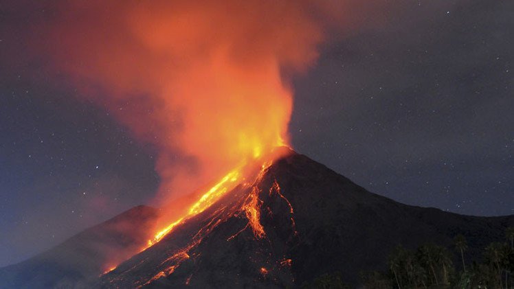 Unos 40 volcanes de todo el mundo están en erupción en este mismo momento
