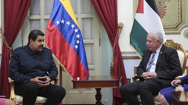Maduro: "Palestina tiene derecho a ser independiente"