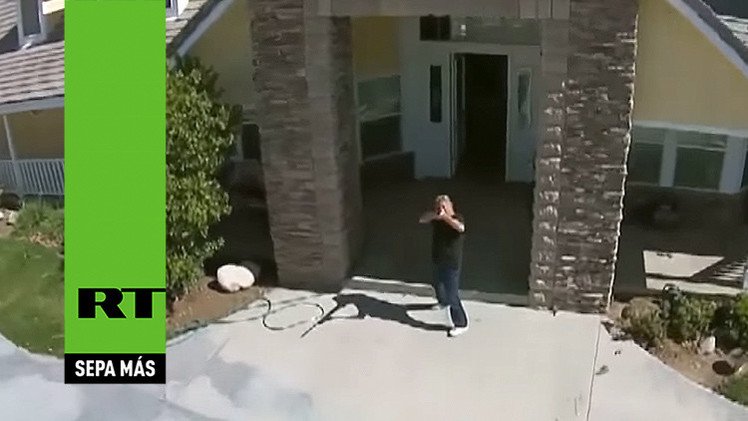 Ve un 'dron espía' cerca de su casa y lo derriba a tiros 