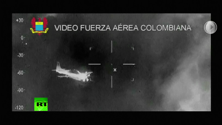 Así fue el bombardeo de las posiciones de las FARC qué terminó con la tregua en Colombia
