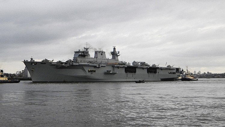 Londres envía su mayor buque de guerra para los ejercicios de la OTAN en la frontera rusa