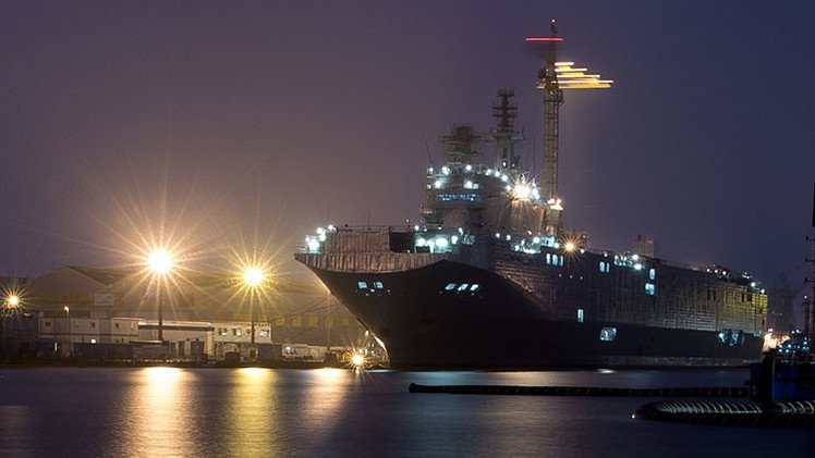 Rusia rechaza los suministros de los buques franceses Mistral