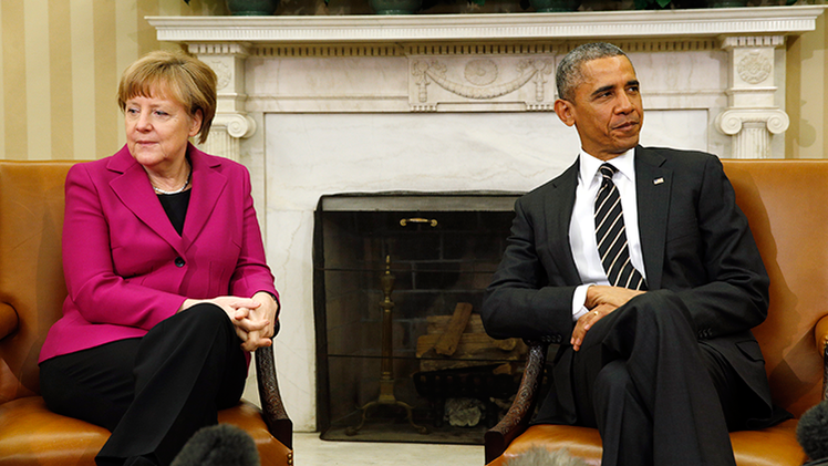 'Bild' asegura que Obama chantajea con no acudir al G-7 si Alemania revela información de espionaje