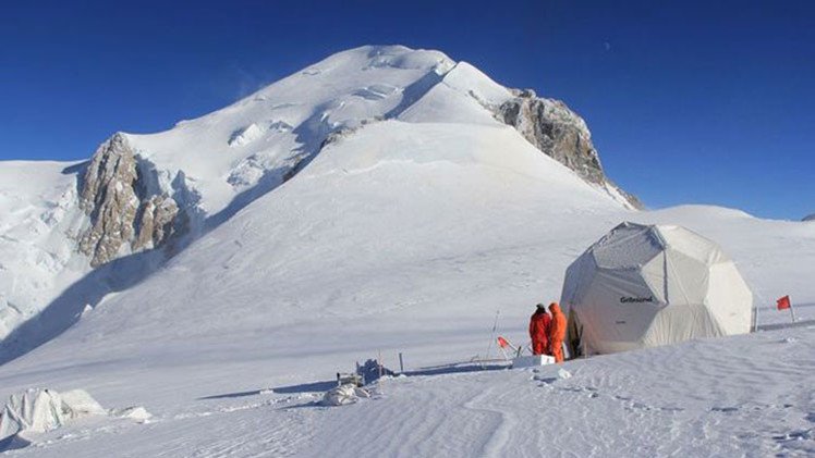 La nevera mundial: científicos quieren conservar hielo de los Alpes en la Antártida