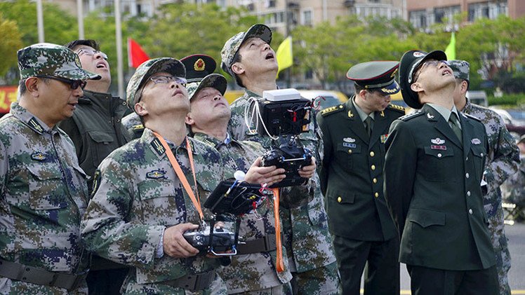 Revelan imágenes del 'Águila divina', sofisticado dron chino que caza aviones 'stealth'