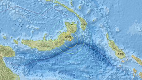 Alerta de tsunami tras un terremoto de magnitud 7,4 en Papúa Nueva Guinea