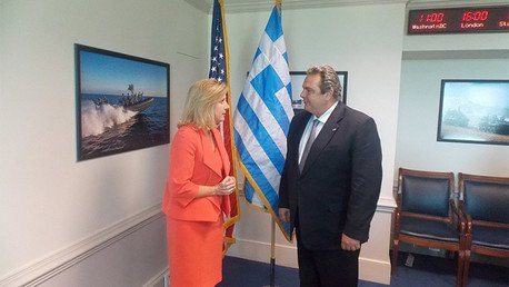 Grecia: El Pentágono exige a Atenas que apoye las sanciones contra Rusia