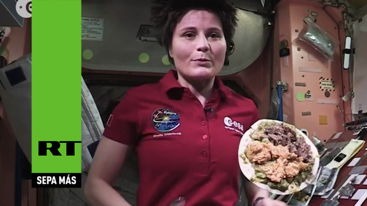 Así se preparan unos 'tacos' en la ingravidez de la Estación Espacial Internacional