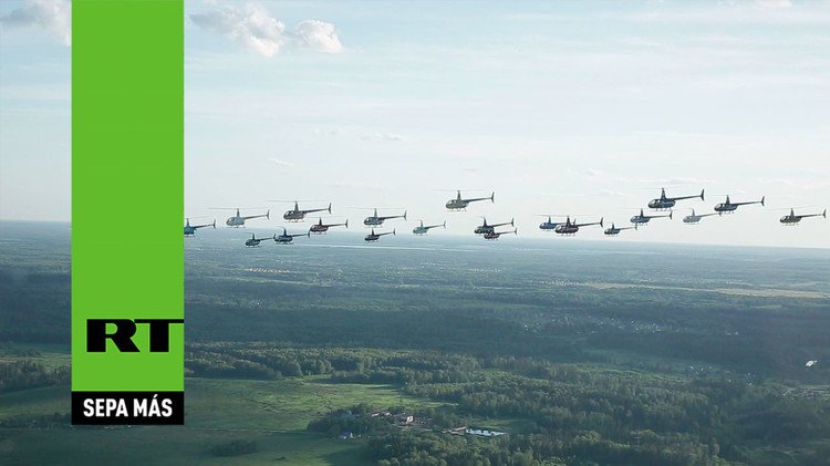 Pilotos de helicópteros rusos establecen un nuevo récord mundial