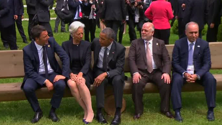 Video: Cómo Obama ignoró al primer ministro de Irak durante la cumbre del G7