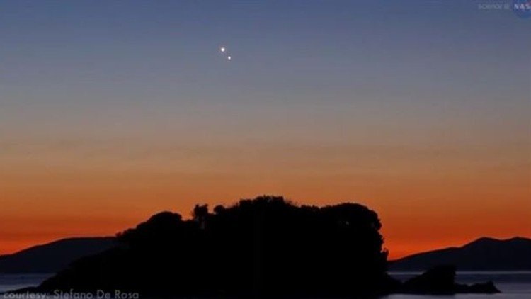 'La cita' de Venus y Júpiter: asombroso espectáculo en el cielo nocturno