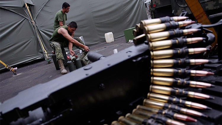 La fiebre de las armas de EE.UU. se dispara en México de la mano de Peña Nieto 