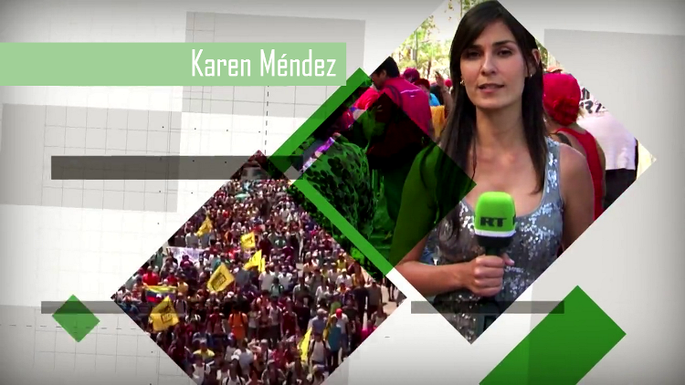 La corresponsal de RT, Karen Méndez, galardonada con el Premio al Periodismo Internacional 