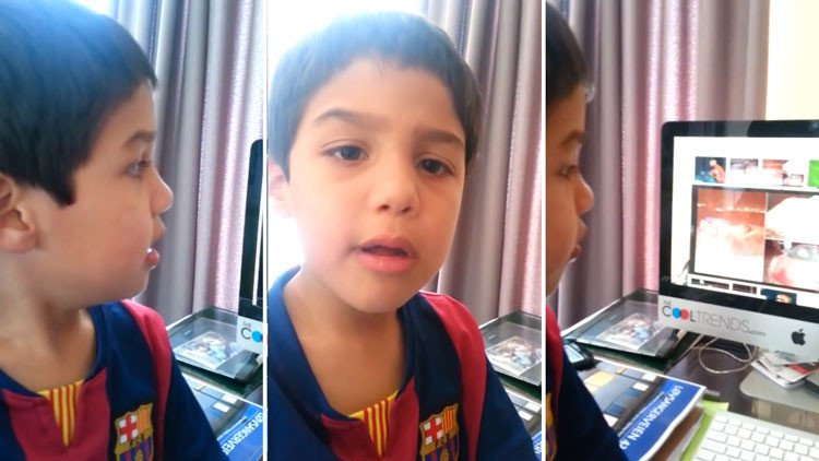 "Cómo podría ser tan torpe": Niño chileno le lee la cartilla a Arturo Vidal tras el accidente