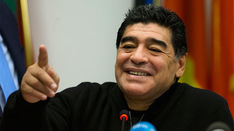 Telesur: Maradona será candidato a la presidencia de la FIFA