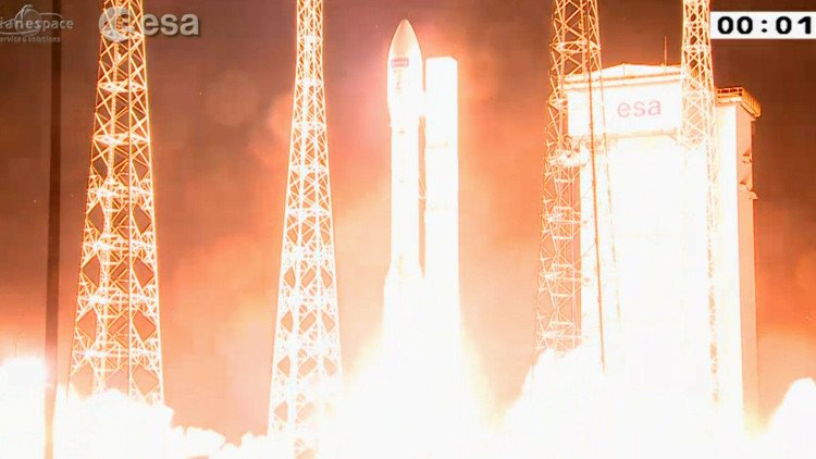 VIDEO: Lanzan el satélite Sentinel-2A para estudiar los efectos del cambio climático