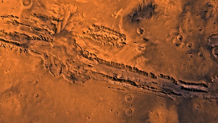 Hallan en Marte rastros "recientes" de agua