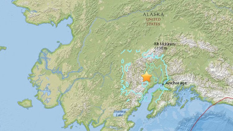 Un terremoto de magnitud 5,8 sacude Alaska