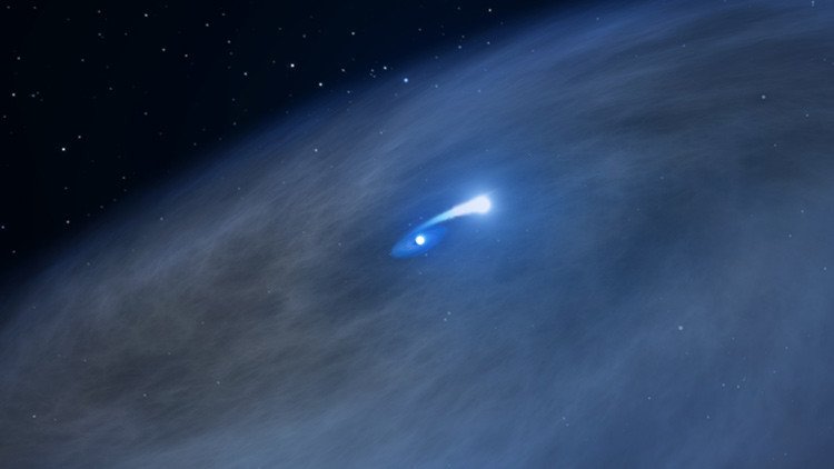 Canibalismo cósmico: la rara estrella Nasty 1 está siendo devorada por su compañera