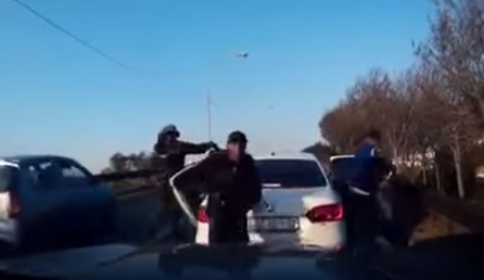 Terrorífico robo armado grabado por la víctima del ataque