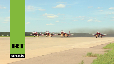 Cazas y helicópteros rusos se preparan para el foro Armia-2015 