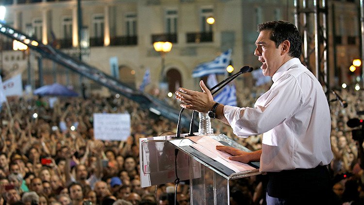 Tsipras: "Construyamos una Europa democrática sin miedo y sin chantaje"