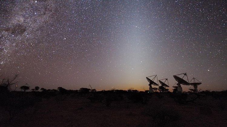 Un poderoso radiotelescopio capta una señal emitida hace 5.000 millones de años 