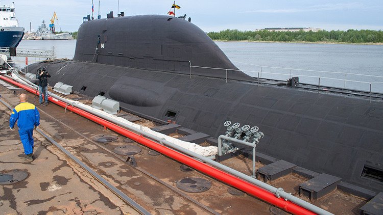 India negocia con Rusia el alquiler de su submarino de ataque de propulsión nuclear más moderno