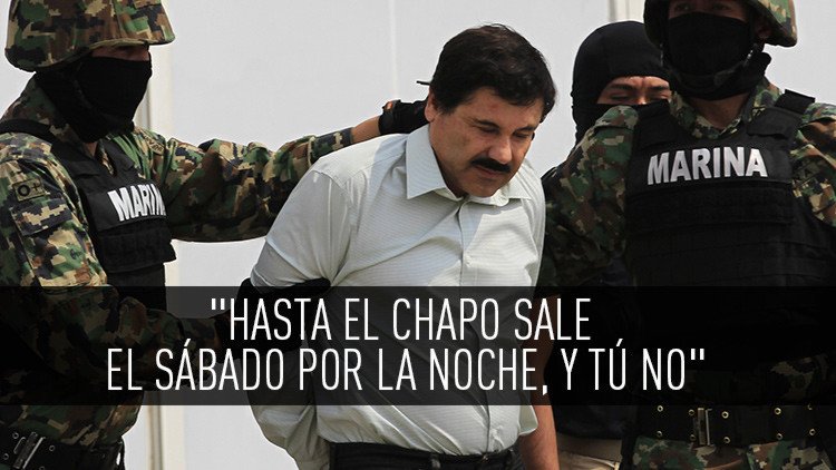 "Hasta el Chapo Guzmán salió el sábado por la noche": Twitter se burla de la Justicia mexicana  