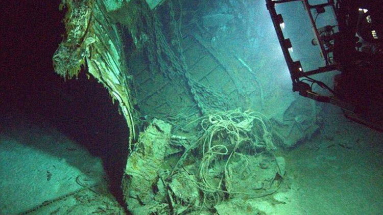 Impactantes fotos: Investigadores planean recrear los restos de un buque nazi en 3D